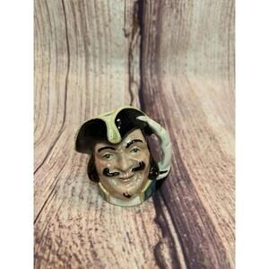 Royal Doulton Toby Jug "Capt Henry Morgan" 2.5” 1957 D6510